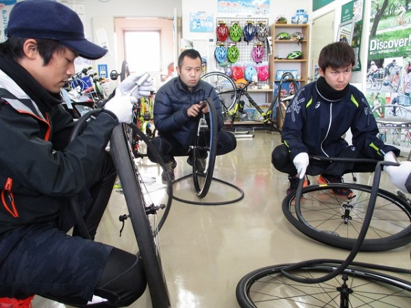 自分のバイクで実際に交換します